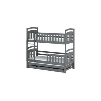 Litera Viki 90x200 Gris