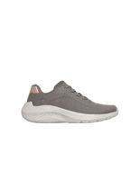 zapatillas skechers bobs squad waves-current look mujer gris