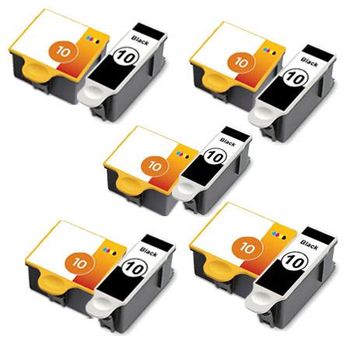 Compatible Multipack Kodak ESP 3250 All-in-One Printer Ink Cartridges (10 Pack) -8955916