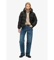 superdry para mujer w5011721a chaqueta puffer sport negro xl casual poliester reciclado sostenible
