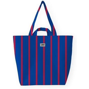 Lori Barcelona Bolsa Fine Stripe - Blue/Red para mujer
