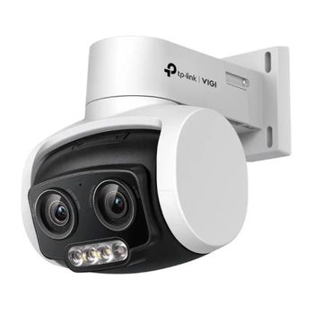 TP-Link - Cámara IP Vigi C540V 4 MP con zoom óptico 3x, visión en color nocturno y resistencia IP67 para exteriores