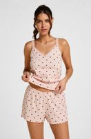 hunkemoller short de pijama rosa