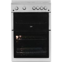 beko xtg611s 60 cm gas cooker - silver silver