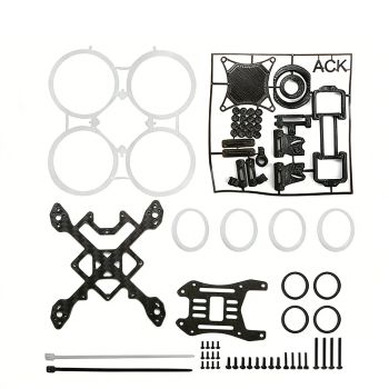 ACK80 Pollo Atacante Kit de Marco de 80mm 2.25 Pulgadas para Pavo Pico Mobula7 RC Tiny Whoop Quadricóptero Drones de Car