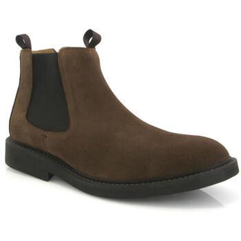 Atlanta Mocassin Botines Botas Chelsea en piel de ante para hombre