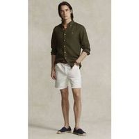 polo ralph lauren camisa manga larga camisa dye linen hombre para hombre
