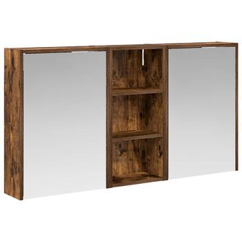 Juego De Muebles De Baño | Armario De Baño 3 Piezas 116 X 16 X 62,5 Cm