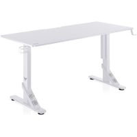 valk skuld mesa escritorio gaming 136x60cm blanca