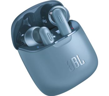 JBL Tune 220TWS Wireless Bluetooth Earphones - Blue, Blue