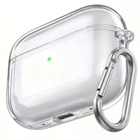 funda transparente suave para auriculares de tpu para airpods pro 3 2025 airpods 4 2024 funda transparente a prueba de golpes para airpods 2 3 2021
