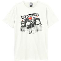 amplified clothing camiseta manga larga rip flag xerox para mujer