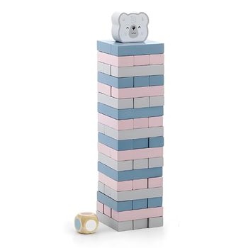 Torre de Bloques de madera 3 colores