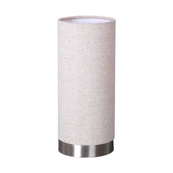 Lámpara de mesa de textura, tela, tejido, seda blanco