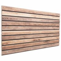 paneles de pared 5 uds 100 x 50 cm marron claro espuma eps vidaxl
