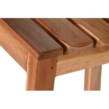 Taburete Teca 40x47x100 Natural