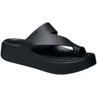 crocs sandalias sandales getaway platform toe loop plateforme para mujer