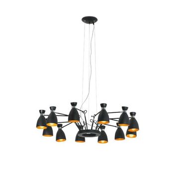 Lámpara-plafón retro (12 luces)