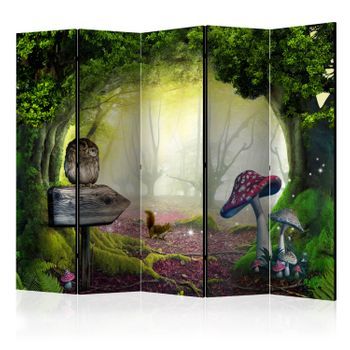 Biombo - Owlish Corner Ii (225x172 Cm)