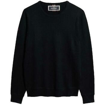 Superdry Jersey Pull Mérinos Noir para hombre