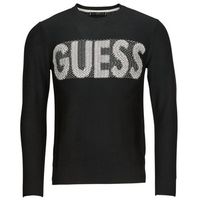 guess jersey amyas ls cn slogan sweater para hombre