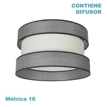 Abrila Home Gris/beis - Pantalla 50 Cm