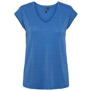 Pieces Tops y Camisetas Lurex Stripes para mujer