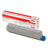 oki 46490402 magenta original standard capacity toner cartridge