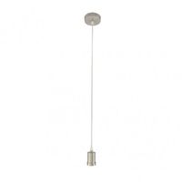 armazon de techo colgante puja de altura regulable e27 220240v ip20 fabricado en metal color niquel