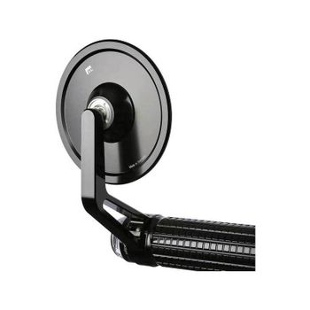 Espejo retrovisor de barra Motoadget M-View Cafe sin cristal negro