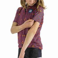 sportful camisa manga corta checkmate kid jersey para nino