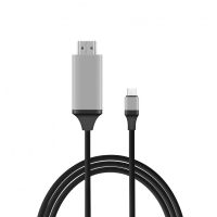 pccom essential cable usb-c a hdmi 4k 18 m negro