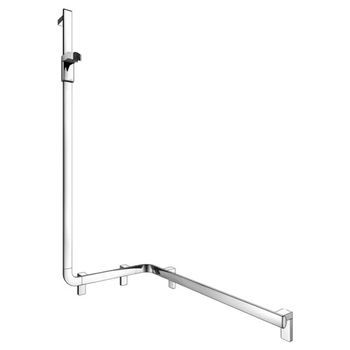 Baranda De Ducha Con Barra Lateral Keuco Axess Modelo Izquierda, 35008018602