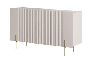 Aparador de 3 puertas con pie de metal cachemira 150x87 cm