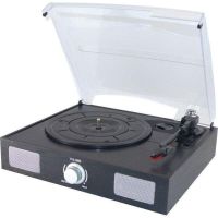tocadiscos inovalley td11 usb rca 334578 rpm con altavoces integrados
