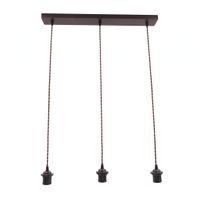armazon regleta nia 3xe27 marron reggx60x6cm