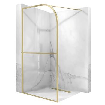 Panel De Ducha Rea Sky 100 Oro Cepillado 100x100x200cm