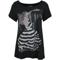 blood is the new black camiseta ns8069 para mujer