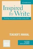 inspired to write teachers manual