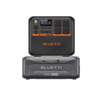 Kit Estación De Energía Bluetti Ac200pl + Batería De Expansión B300k, 5068 Wh