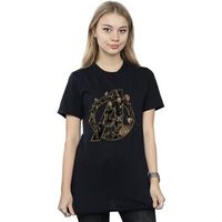 marvel camiseta bi550 para mujer