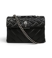 kurt geiger para mujer 1470405109 bolso de piel kensington negro osfa casual