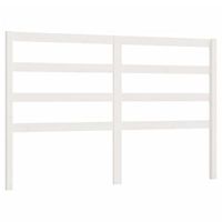 cabecero cama mueble de dormitorio de cama madera maciza de pino 126 x 4 x 100 cm blanco m020005216