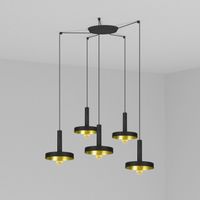 lampara de techo whizz 5 luces