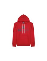 sudadera champion hooded rojo hombre