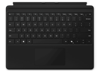 REACONDICIONADO Seminuevo Muy bueno Teclado - Microsoft Para Surface Pro, Poliuretano, Negro