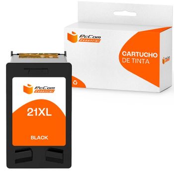 PcCom Essential HP 21XL Cartucho Tinta Compatible Negro