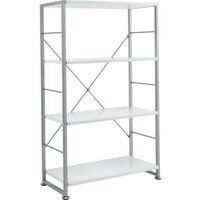 alphason cabrini abc65043-wh bookcase - white white