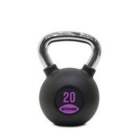 kettlebells de poliuretano 20 kg ellipse