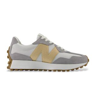 New Balance para mujer. W327V1_LI Zapatillas 327 gris (36.5), Plano, Cordones, Casual